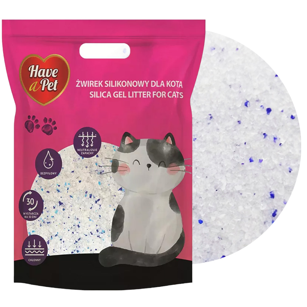 HAVE A PET Żwirek silikonowy dla Kota Silica Gel Litter 3x3,8L